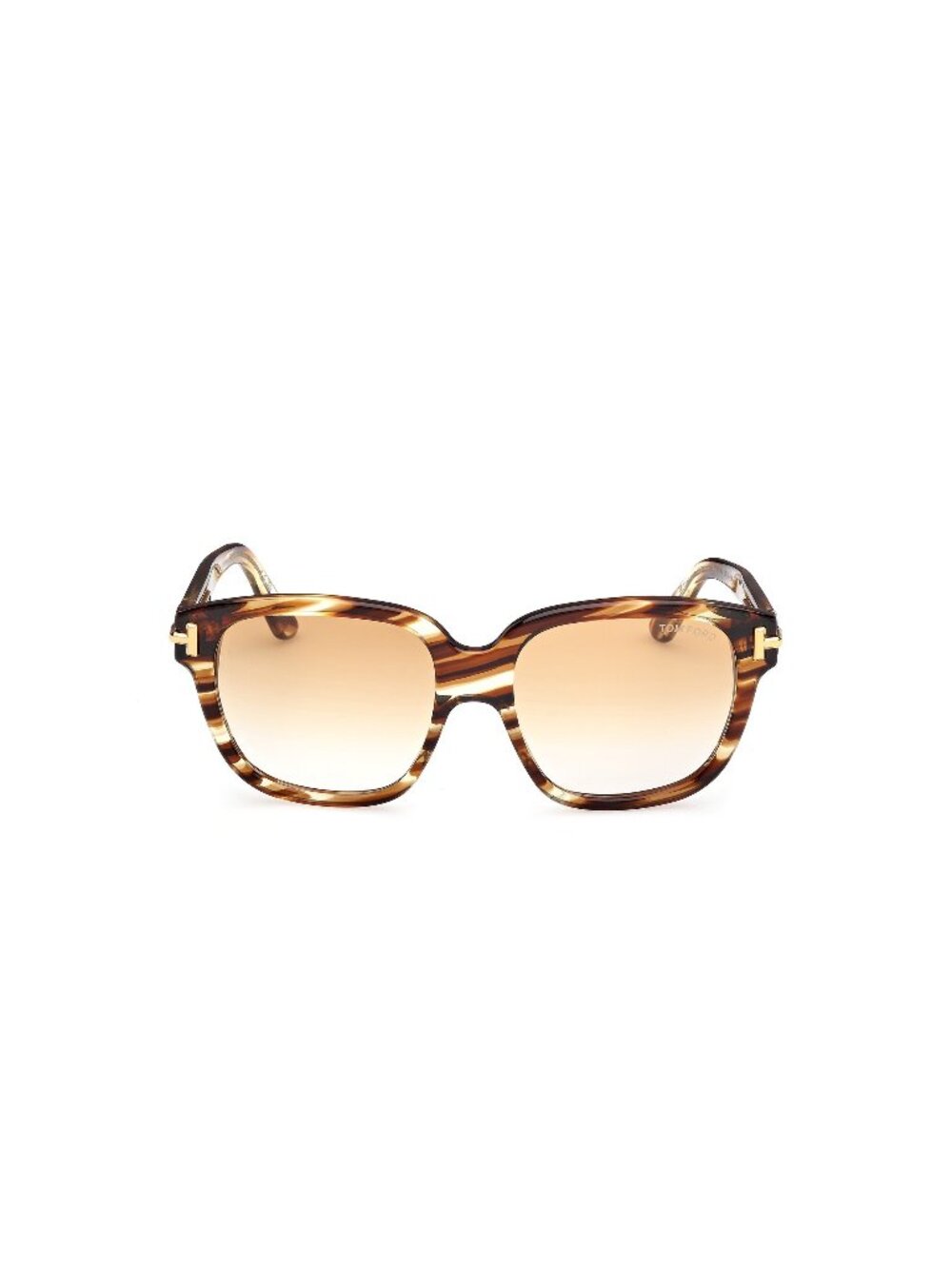 New Tom Ford ICON Women's Sunglasses Havana Multicolor Lens Injected Frame 55F